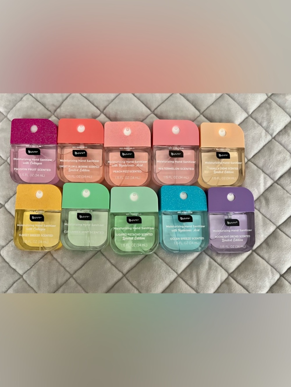 Bpure Viral Hand Sanitizer Rainbow Bundle 🌈